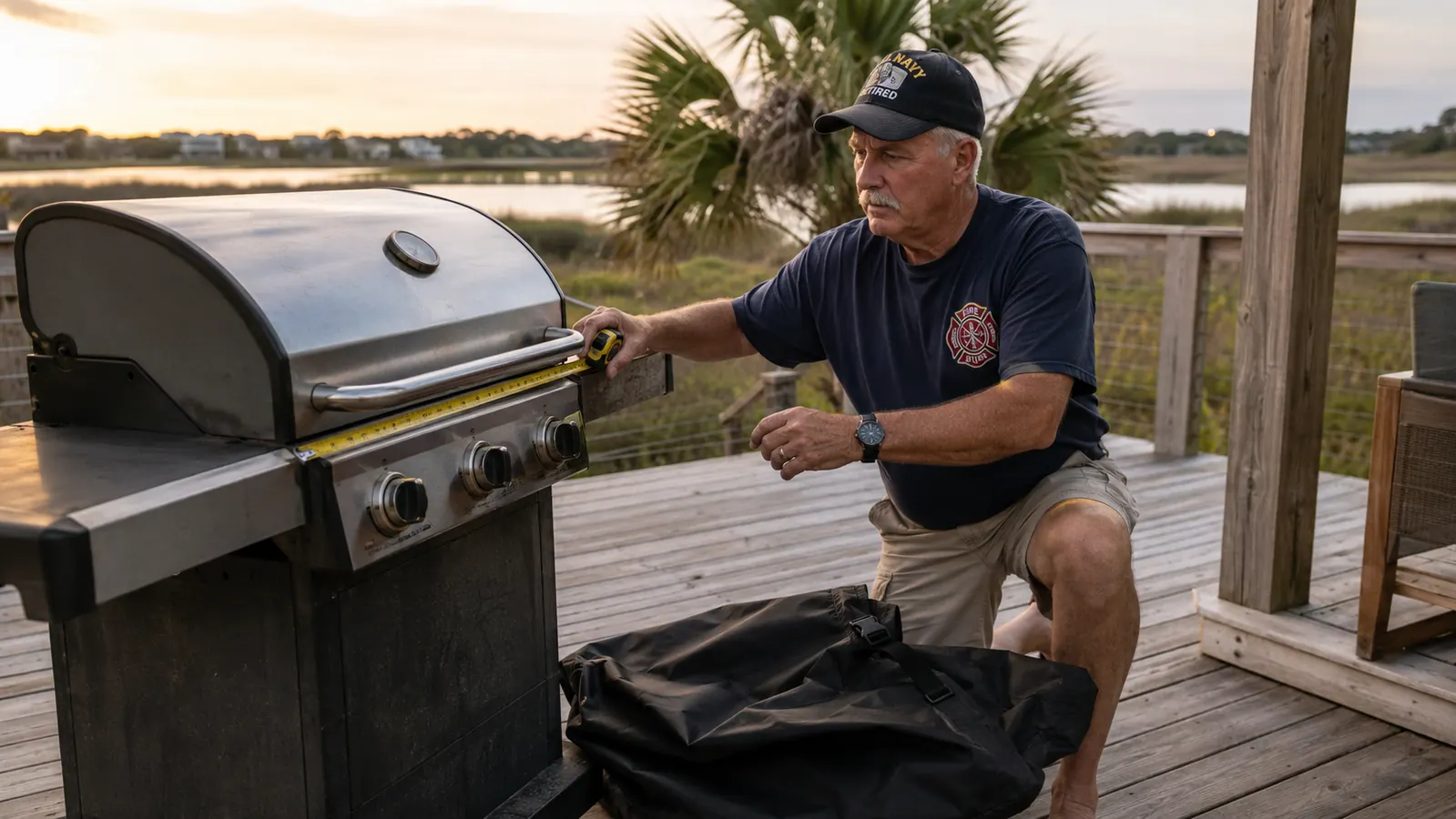 How to Use a Grill Cover to Beat Coastal Weather Damage