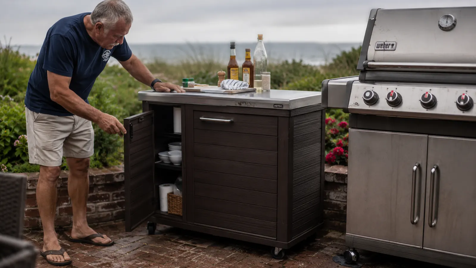Keter Prep Cart Honest Review: Assembly, Wheels, and Wear